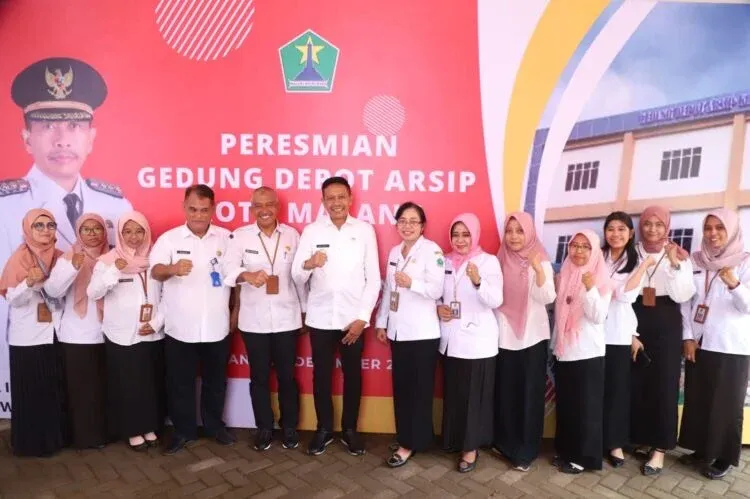 Pj. Wali Kota Malang Resmikan Gedung Depot Arsip, Ajak Perangkat Daerah Manfaatkan secara Maksimal