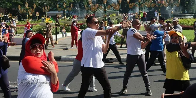Pemerintah Kota Malang Gencar Promosikan Kesehatan melalui Senam Tahes Mbois Jumat