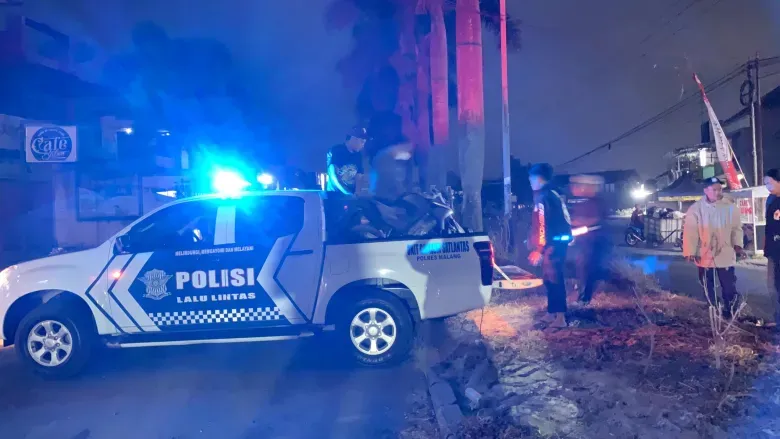 Pengendara Motor Yamaha Vixion Asal Blimbing Malang Tewas dalam Kecelakaan Tunggal di Mangliawan Pakis