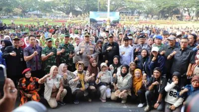 Ratusan Aparat hingga Aremania Satukan Suara dalam Apel Damai untuk Bentengi Kota Malang