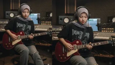 Prompt Gemini AI Unik, Pose Foto jadi Seorang Gitaris atau Musisi Keren dengan Mudah!