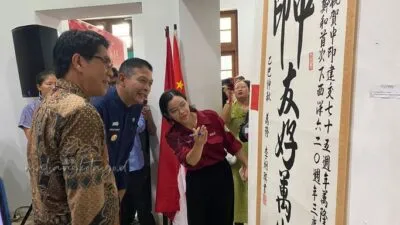 Wali Kota Malang Apresiasi Pameran Seni Tiongkok–Indonesia di Graha Tumapel
