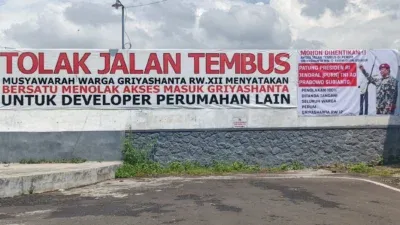 Tembok Griya Shanta-Candi Panggung di Ujung Tanduk: Warga Abai SP3, Satpol PP Siap Bongkar Paksa